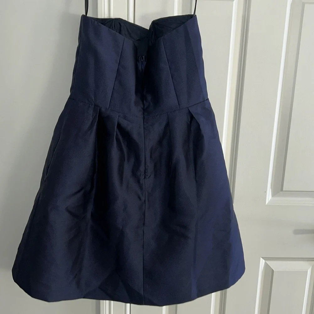 NWOT BHLDN Coren Moore Bridesmaids Dress Size 10 Strapless Mini Z529 - Picture 2 of 2